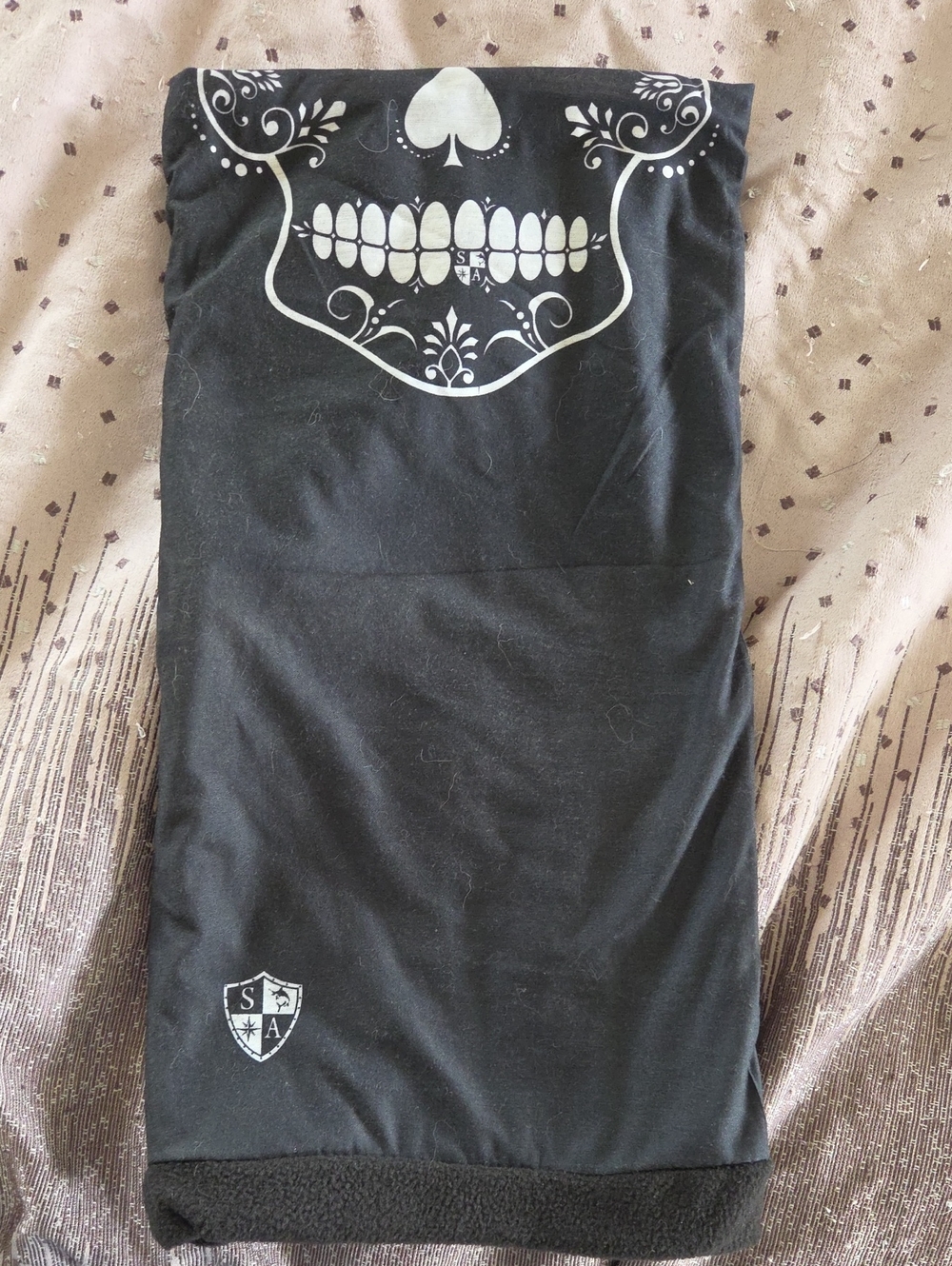 Black Skull Face Mask Gaiter